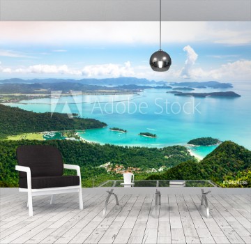 Picture of Tropical Langkawi Island landscape Malaysia